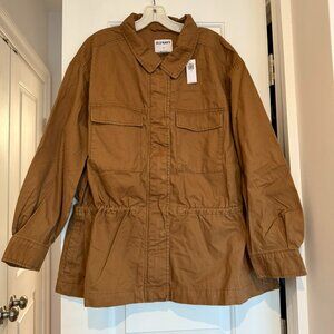 Old Navy Cinched Waist Utility Jacket - NWT - XL